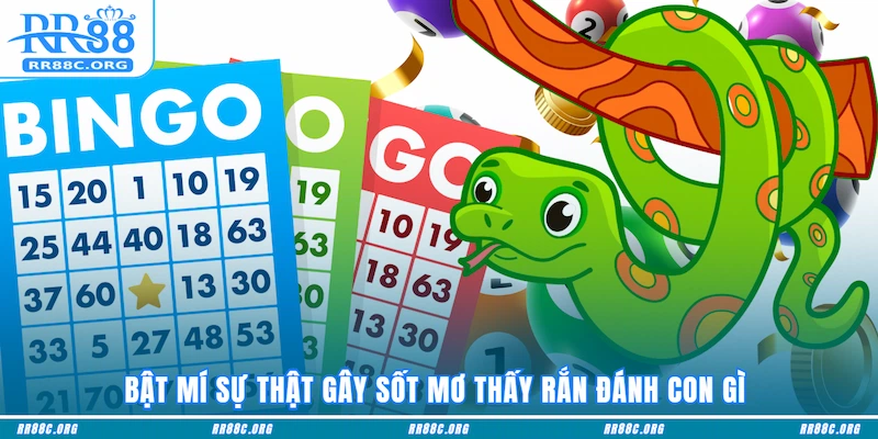 Bật mí sự thật gây sốt mơ thấy rắn đánh con gì 